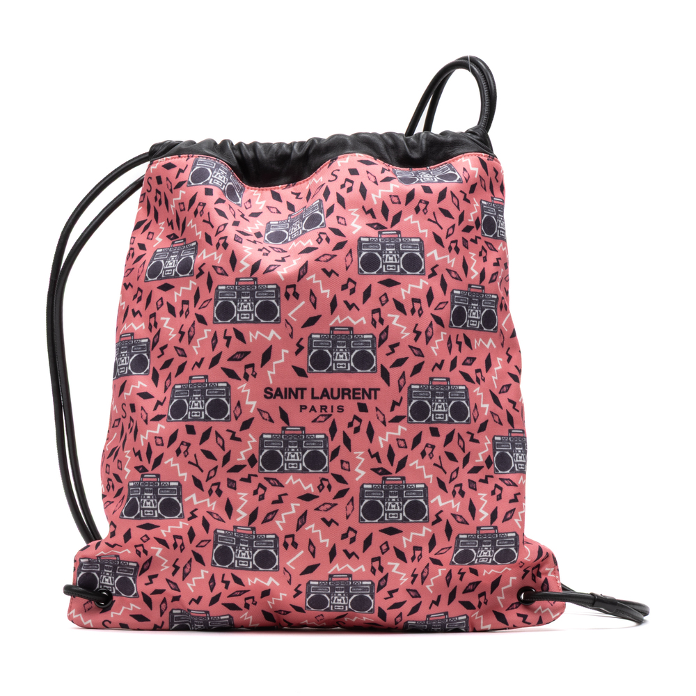 Saint Laurent Drawstring Backpack